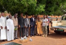 Blitta 1 : Le Président du Conseil au chevet de l’École Primaire Catholique (EPC) de Blitta-Gare